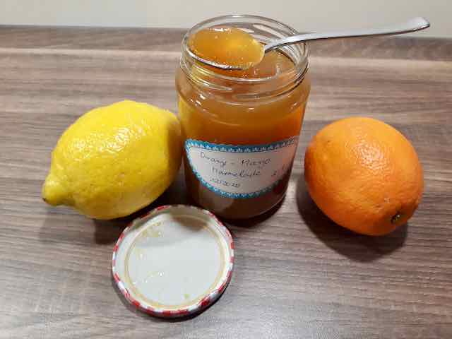 Orangen-Mango Marmelade
